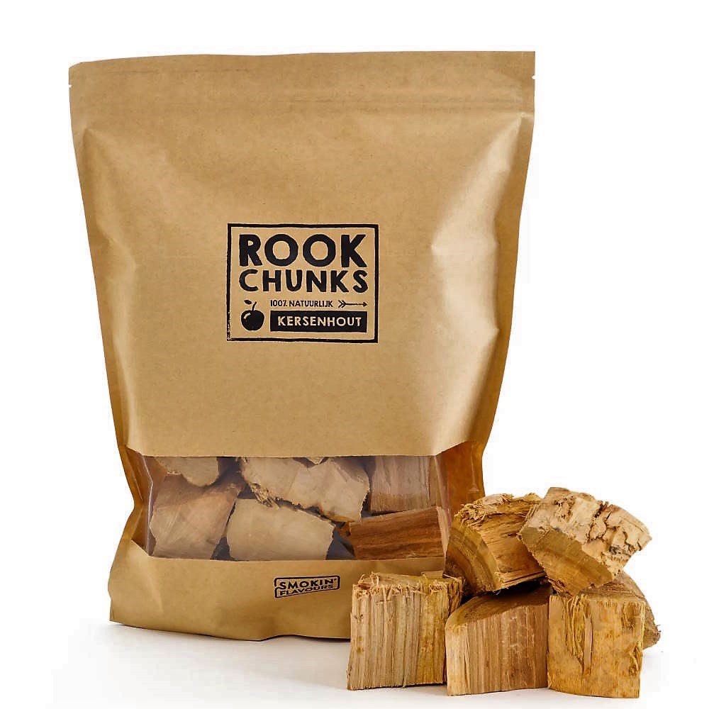Smokin’ Flavours - Rook Chunks Kersenhout
