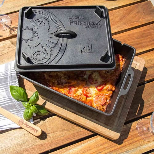 Petromax Gietijzeren Casserole- en Broodpan K8