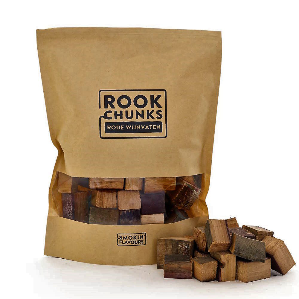Smokin’ Flavours – Rook Chunks Rode Wijnvaten Smokin’ Flavours - Rook Chunks Rode Wijnvaten