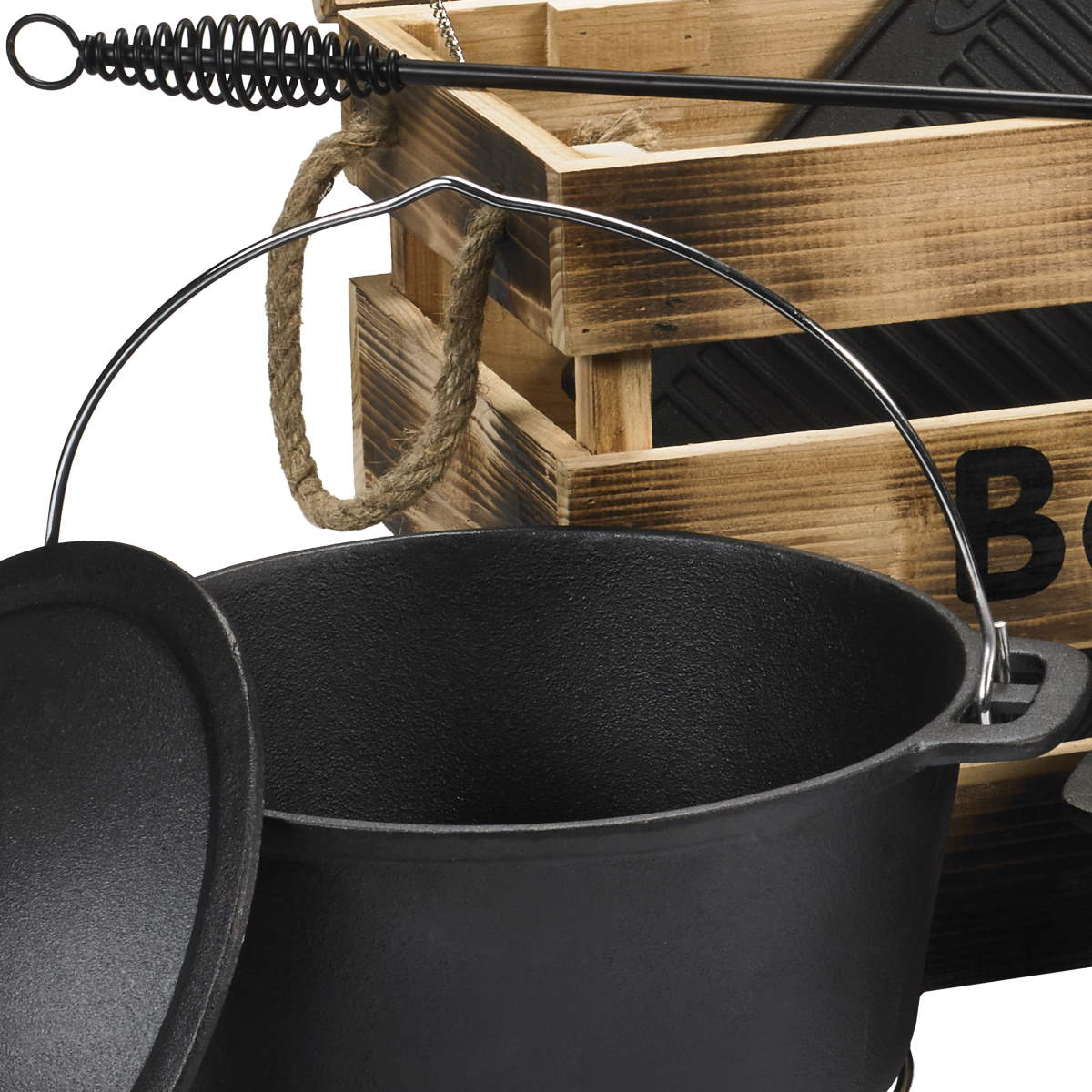 Bon-Fire Gietijzeren Pannenset​