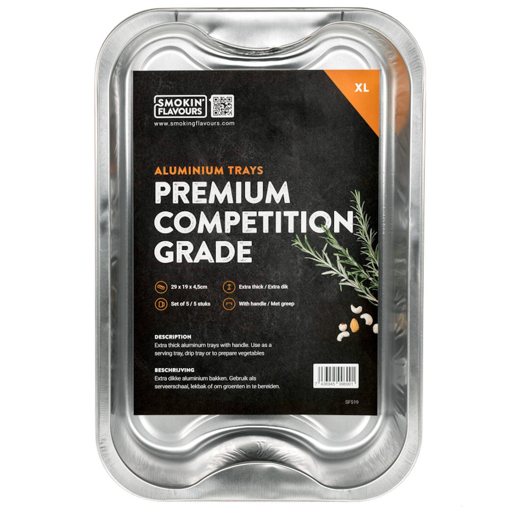 SF519 SMOKIN’ FLAVOURS Aluminium Wegwerp Bakken XL SF519 SMOKIN' FLAVOURS Aluminium Wegwerp Bakken XL