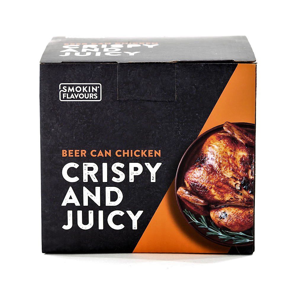 Smokin' Flavours Beer Can Chicken houder verpakking