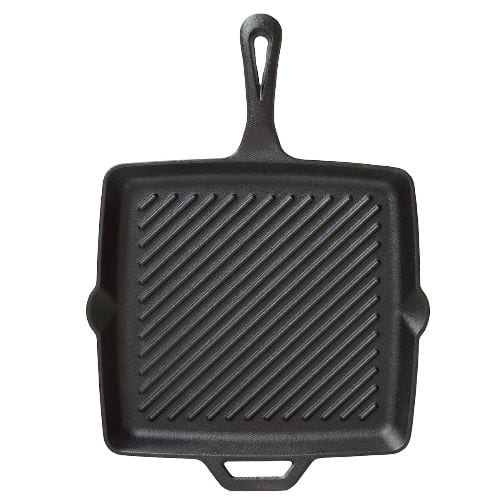 Camp Chef Skillet vierkant met ribbels