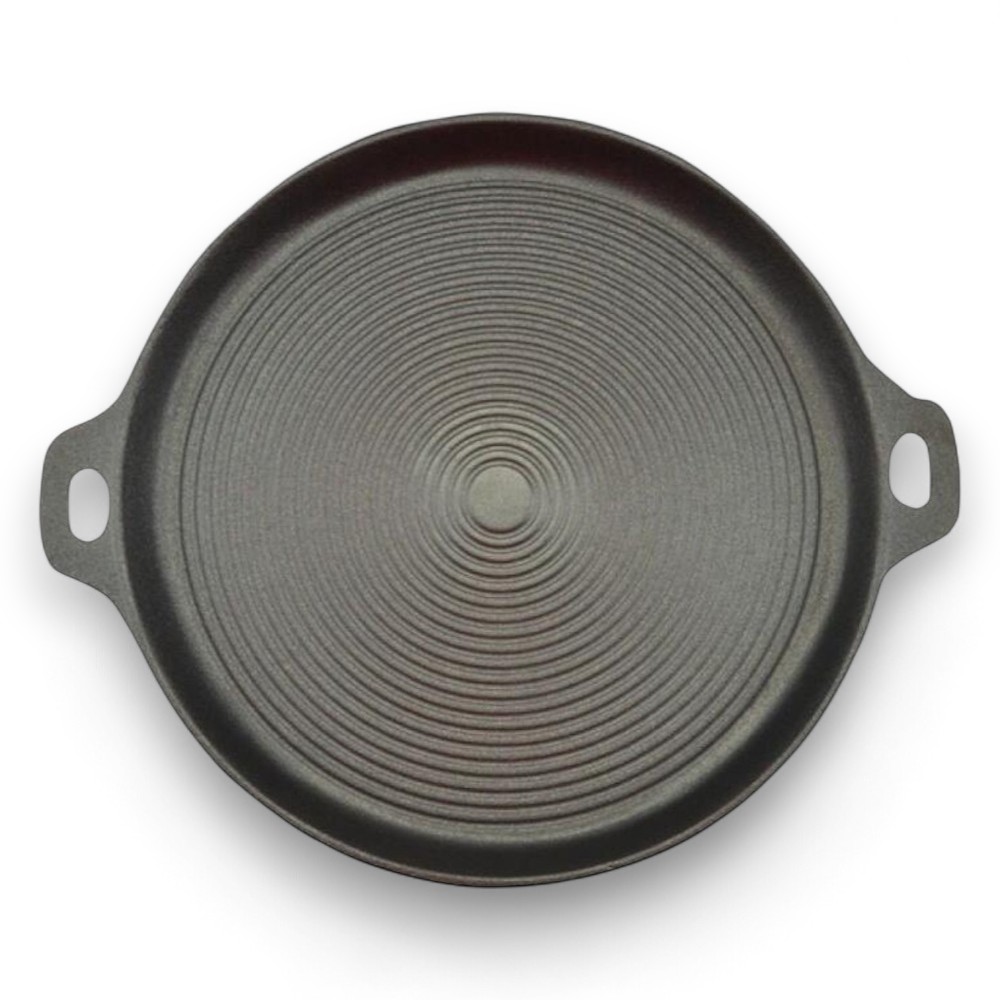 Perfecthome Gietijzeren Grillplaat Rond 33 cm Perfecthome Gietijzeren Grillplaat Rond 33 cm