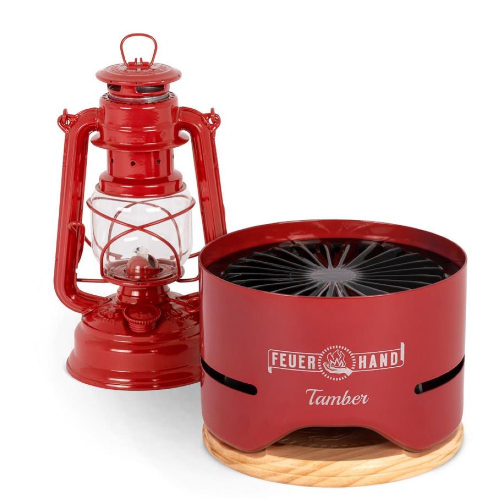 Feuerhand TAMBER Tafelgrill Robijnrood