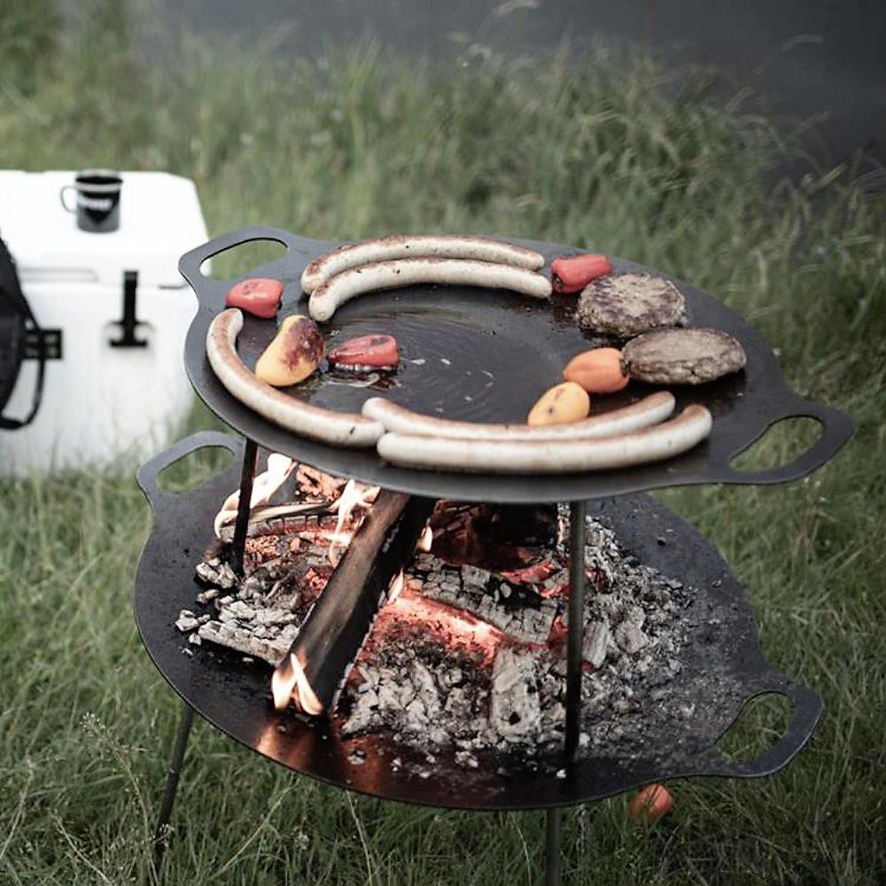 Petromax Smeedijzeren Grill, Bak en Vuurplaat FS56
