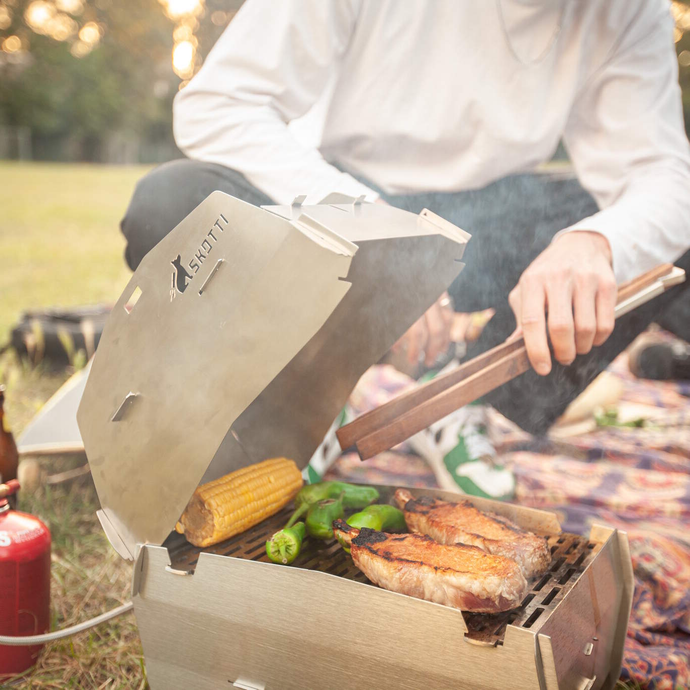 SKOTTI Grill Deksel Barbecue Orginal 7 SKOTTI Grill Deksel Barbecue Orginal - SK024