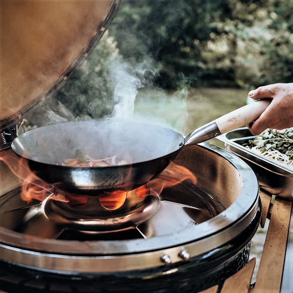 Monolith Classic Wokhouder RVS_2 MONOLITH Classic - Wokhouder RVS