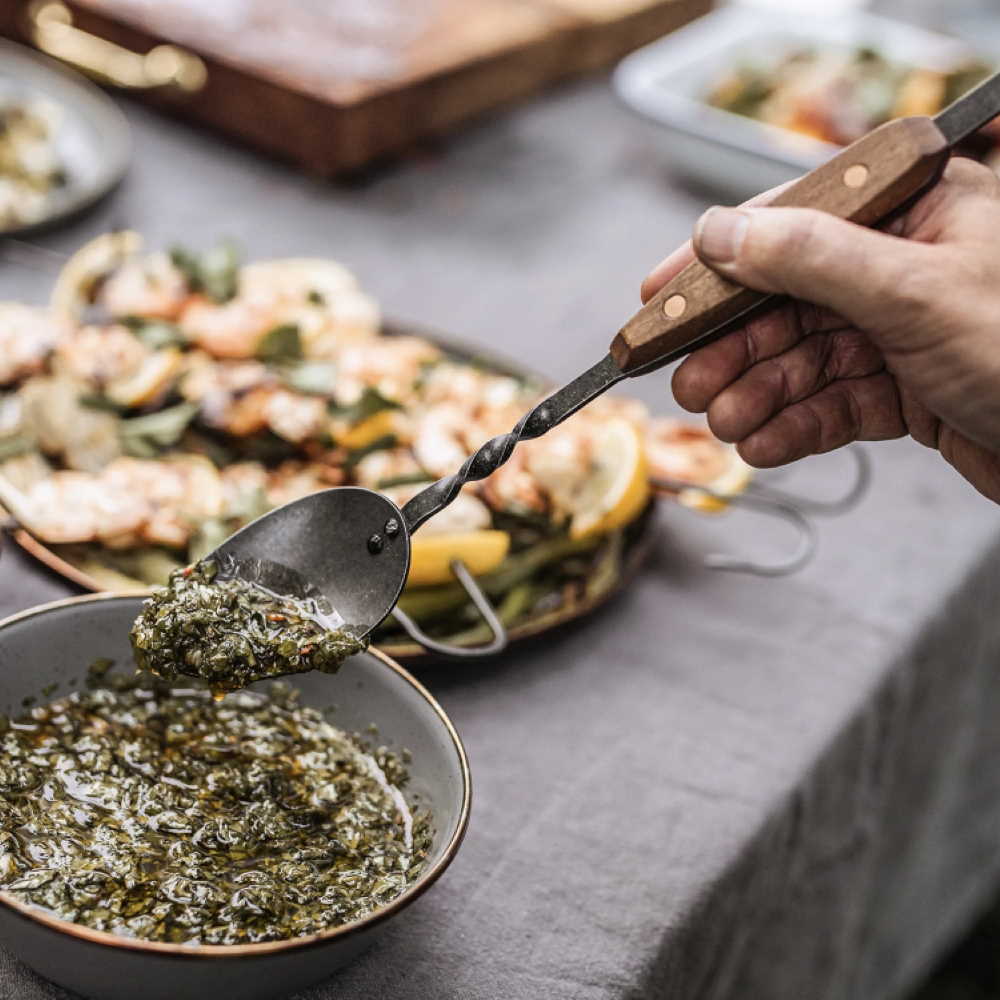 BAREBONES Cowboy Cooking Chef Spoon