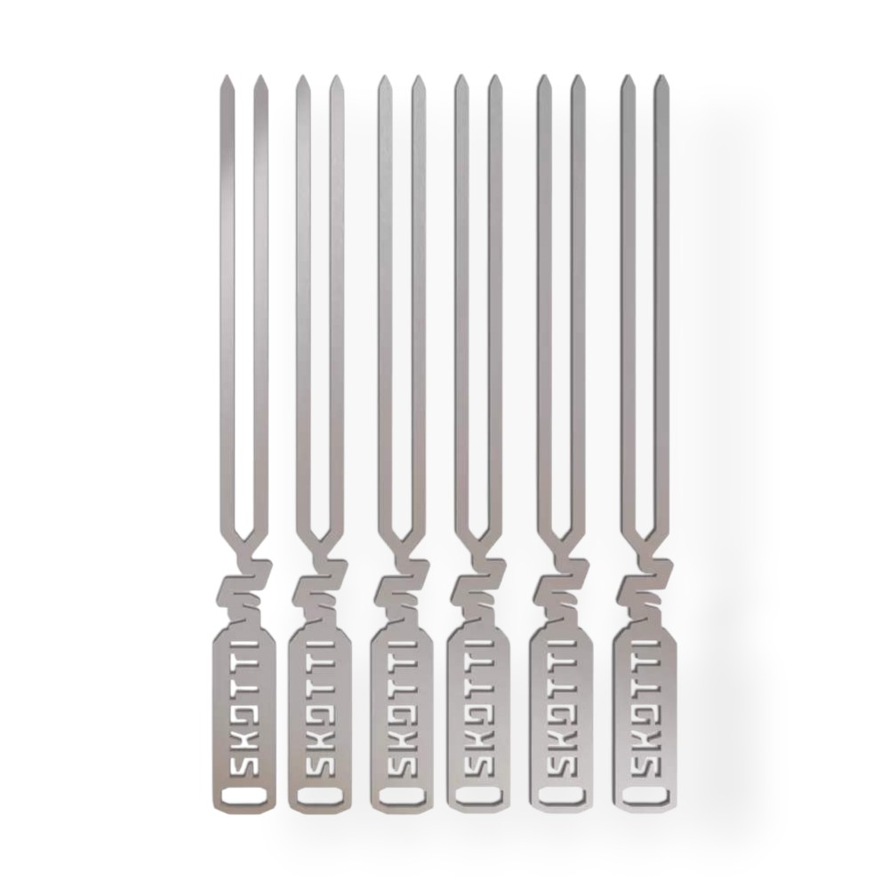 SKOTTI Grill Spiezen RVS