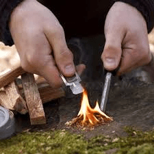 naamloos FireSteel Bio Army Vuurschraper