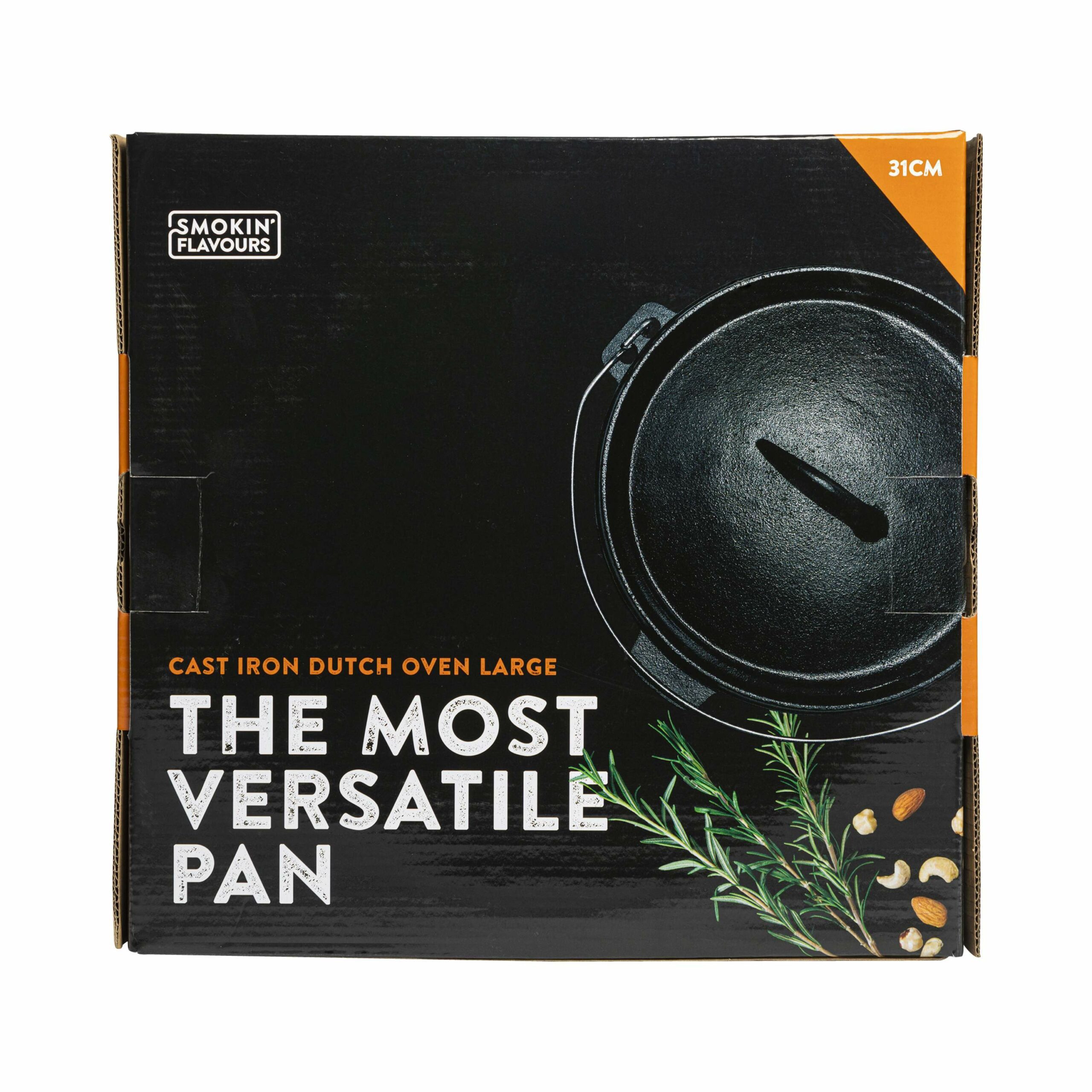 SMOKIN' FLAVOURS Dutch Oven Large