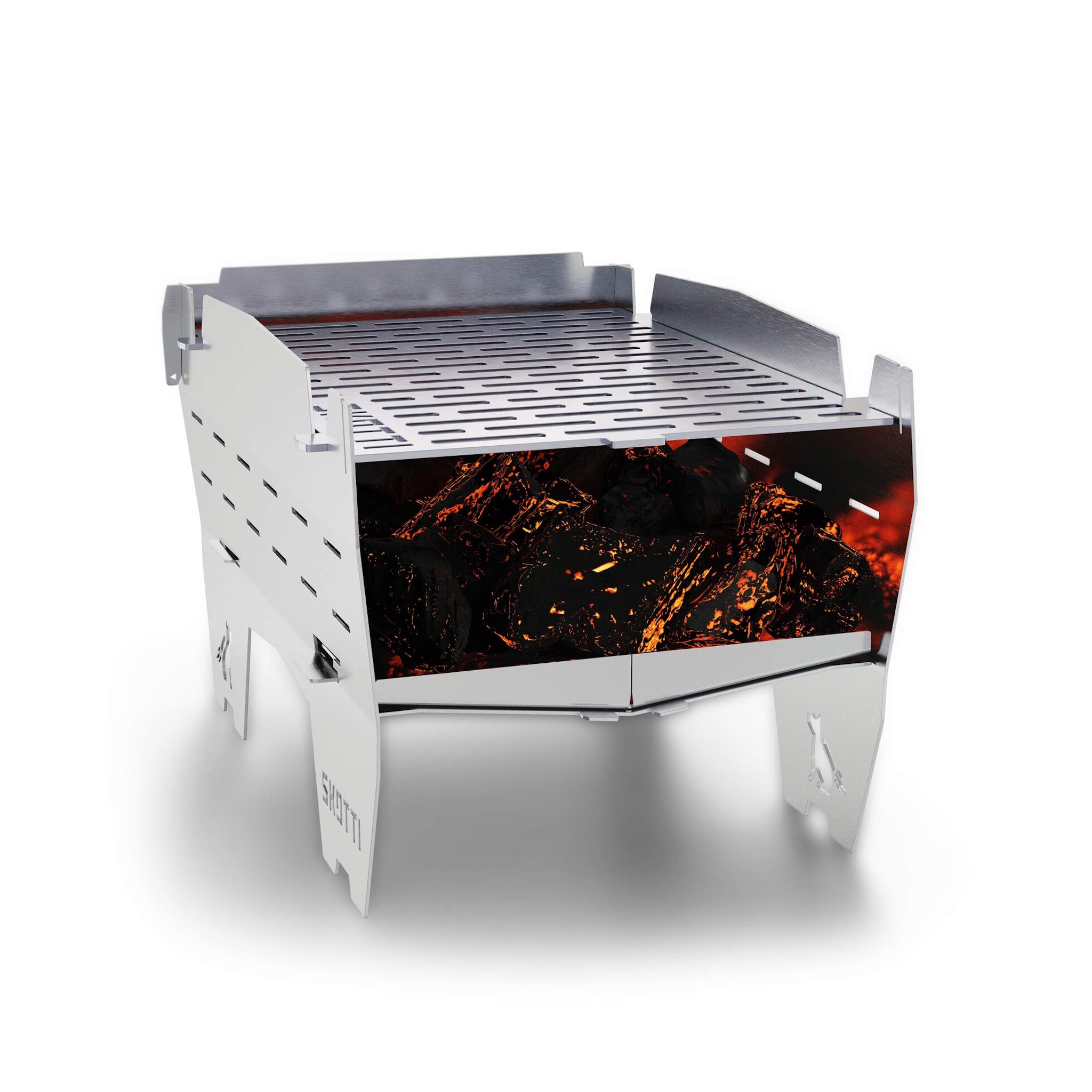Skotti Grill Barbecue Mini 6 SKOTTI Grill Barbecue Mini