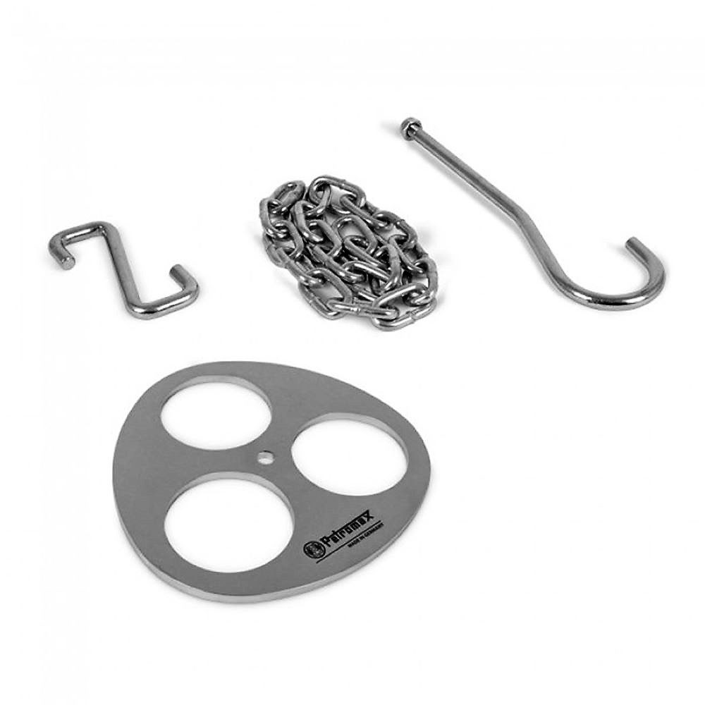 Petromax Zelfbouw Driepoot met Haak en Ketting Groot - PX D-RING